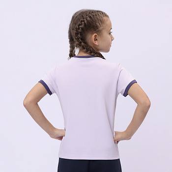 YHSU162-2 Футболка S/S фиолетовая